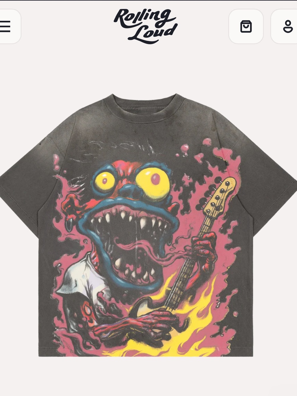 Rolling loud VORTEX TOUR TEE